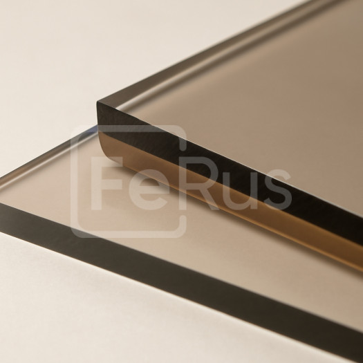 Лист прозрачно-коричневый 40х1000х2000 мм CPVC ГОСТ 32415-2013