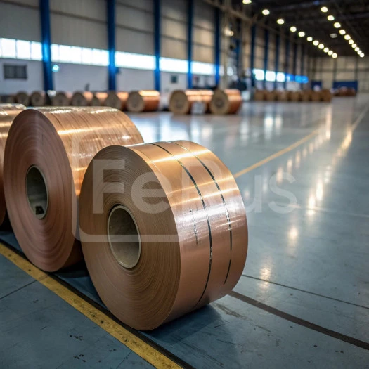 Лента бронзовая электросварная 0,07х250 мм БрБ2 ГОСТ 1789-2013